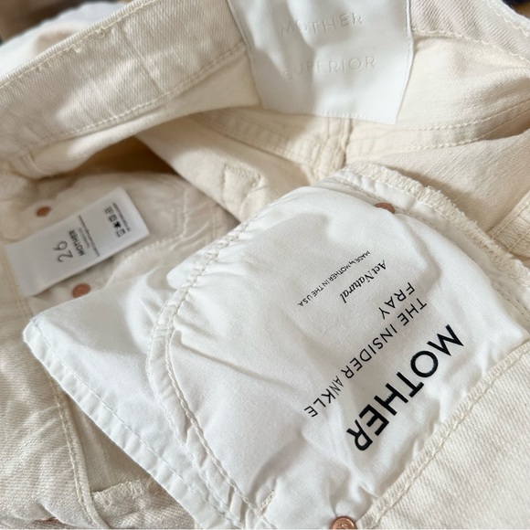 MOTHER Denim - The Insider Ankle Fray in Act Natural - Picture 10 of 10